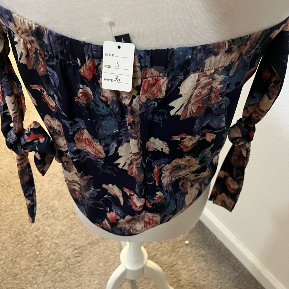tube top floral